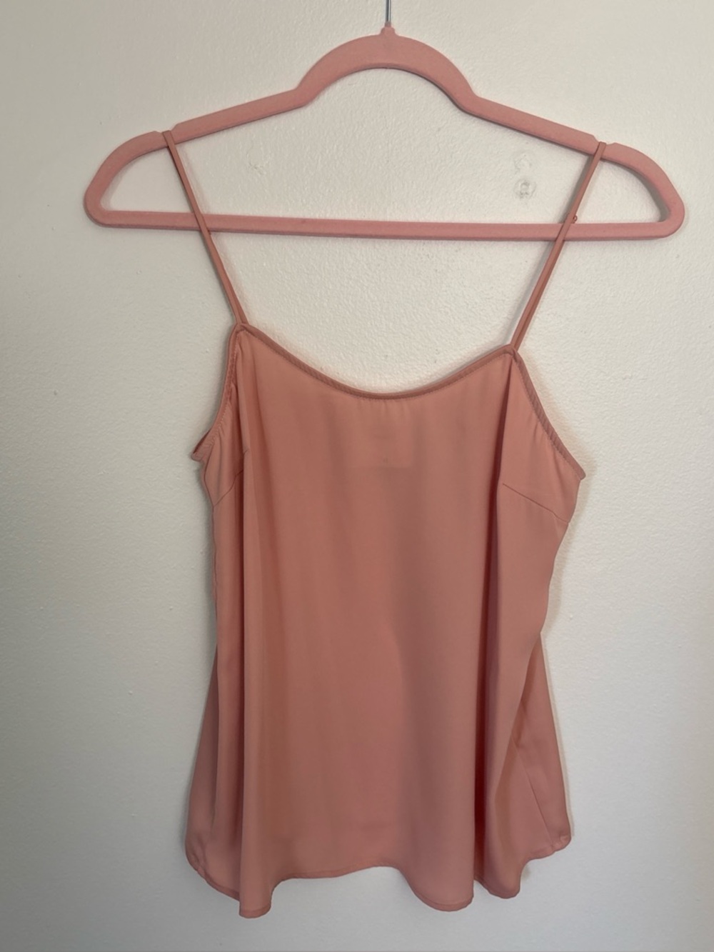 L'Academie Blush Pink Spaghetti Strap Cami